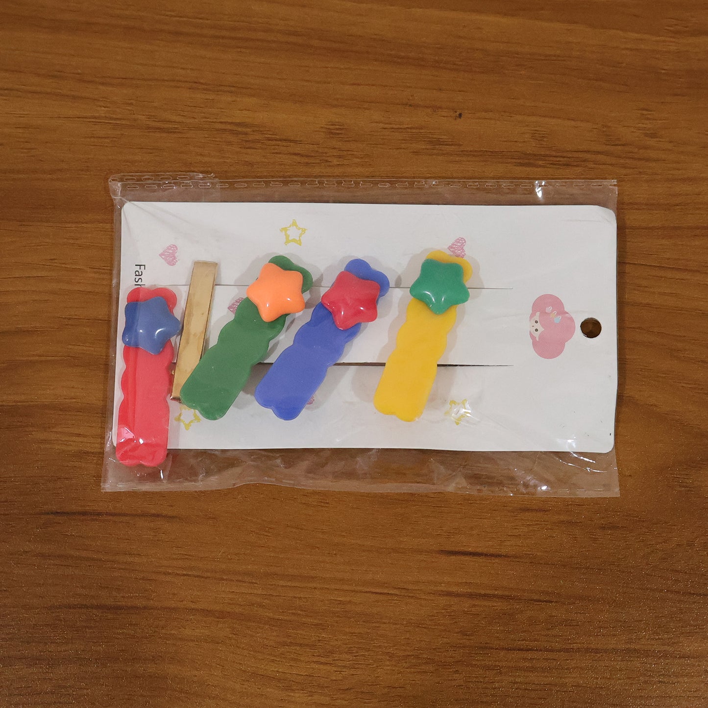 Cute Stylish Design Hair Clips Set (1 Set, Mix Design)