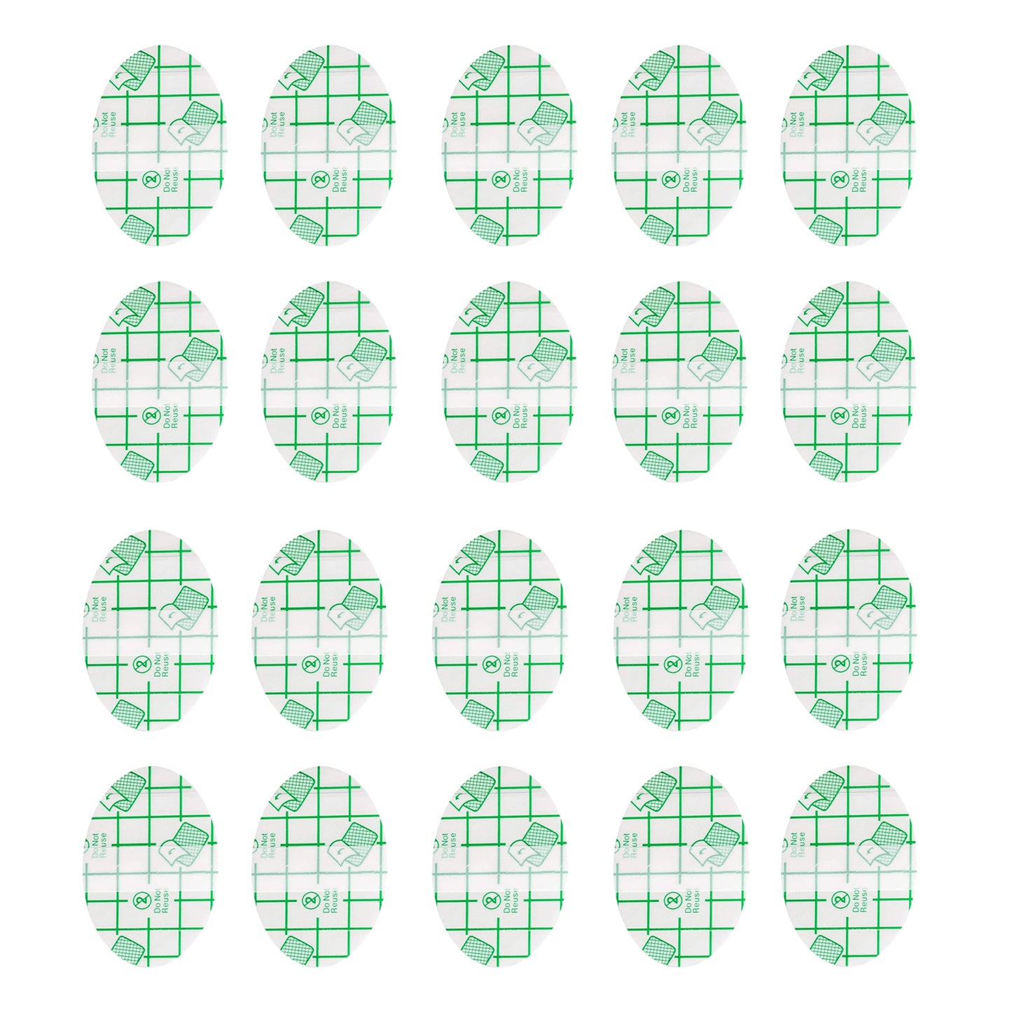 Baby Waterproof Ear Stickers, Heel Invisible Foot Sticker