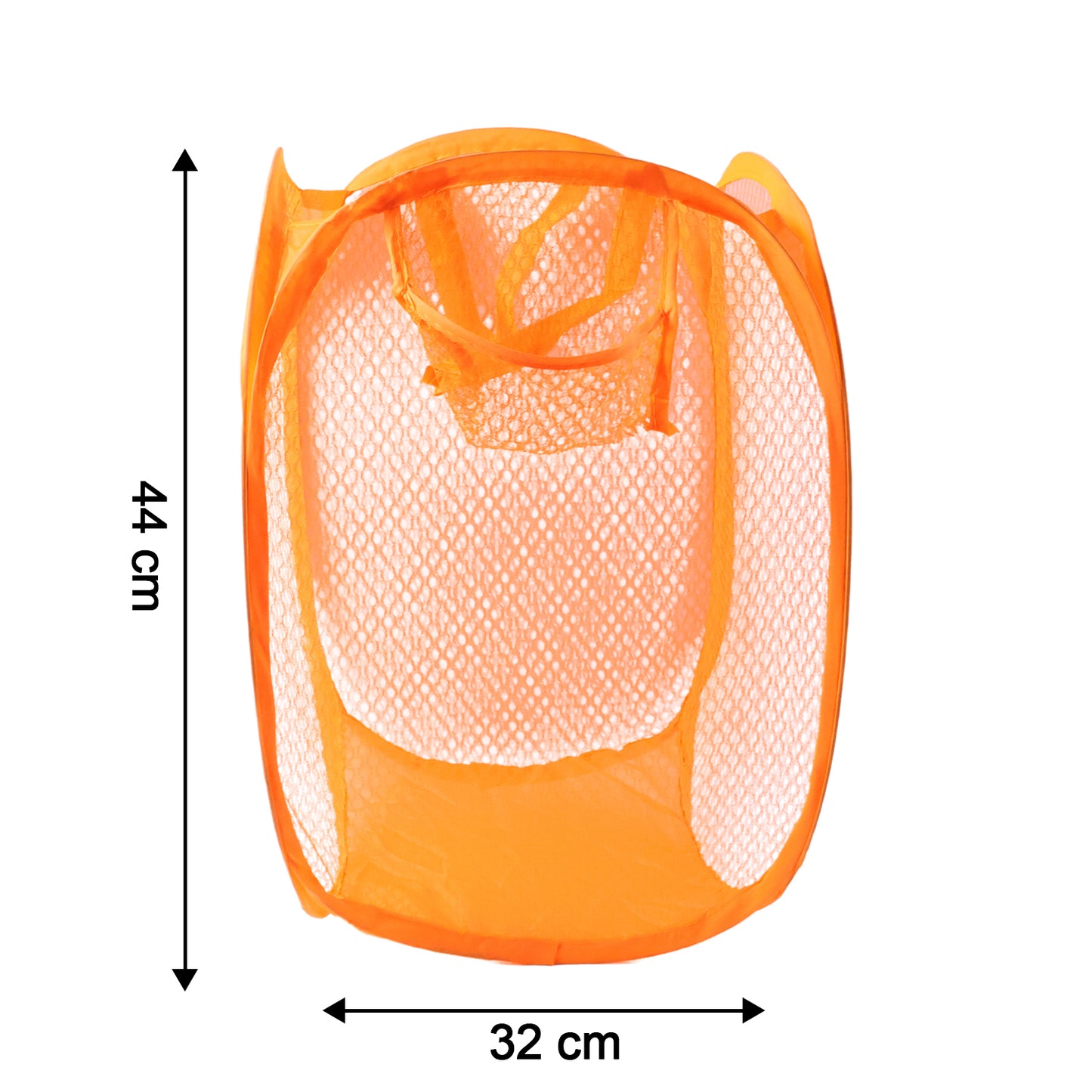 Foldable Pop-Up Mesh Laundry Basket Hamper (1 Pc)