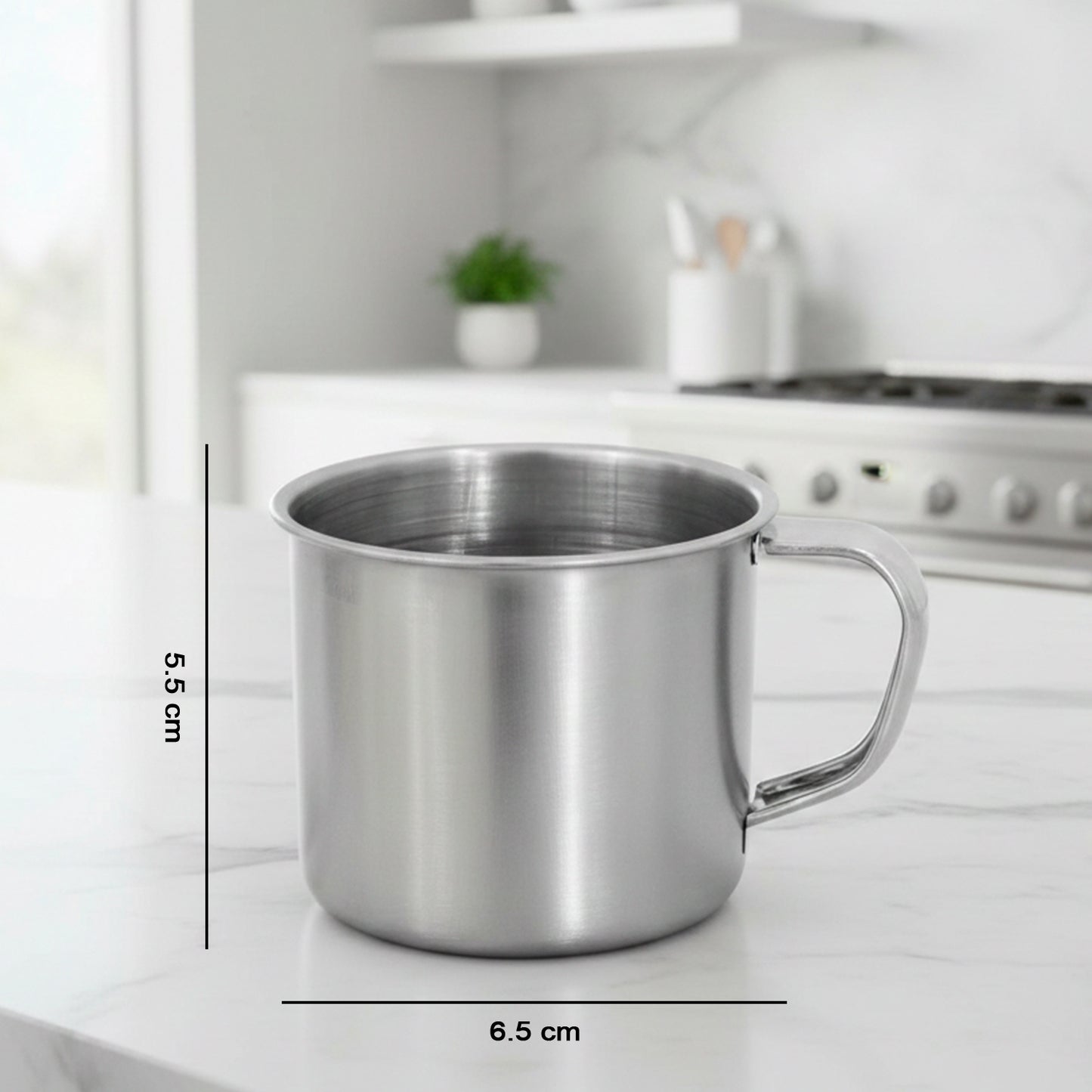 Stainless Steel Utility Mug (1 Pc)