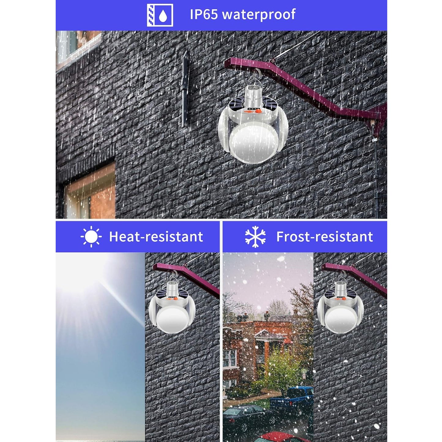 12590 સોલર મલ્ટી-ફંક્શનલ ઇમરજન્સી એલઇડી લાઇટ બલ્બ સાથે યુએસબી ચાર્જિંગ, એલઇડી કેમ્પિંગ લેમ્પ, કેમ્પિંગ લેમ્પ, યુએસબી રિચાર્જેબલ, 5 બ્રાઇટનેસ લાઇટ મોડ્સ, ફોલ્ડેબલ કેમ્પિંગ લાઇટ, SOS IP65 વોટરપ્રૂફ કેમ્પિંગ લાઇટ, બ્લેકઆઉટ ઇમરજન્સી સાધનો, કેમ્પિંગ ગેજેટ્સ