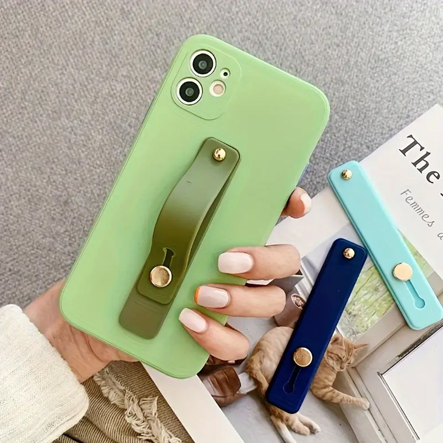 Silicone Grip Strips for Mobile