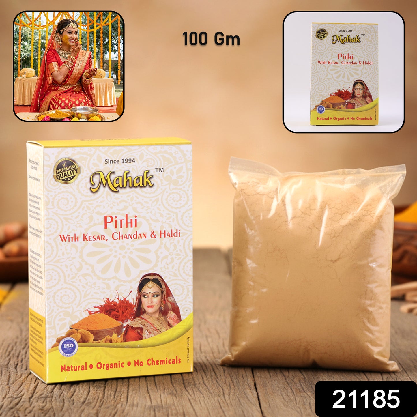 Traditional Pithi Ceremony Powder