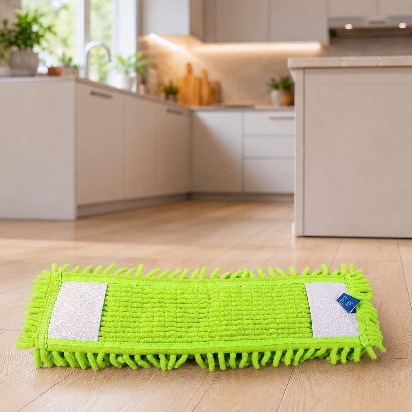 Microfiber Mop with Extendable Handle for Home & Office Cleaning (Pipe Not Inluded)