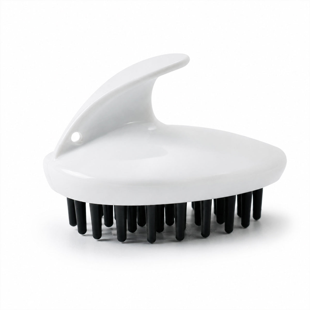 Hair Scalp Massager Brush with Soft Silicone Bristles for Shampoo Wash (1 Pc)