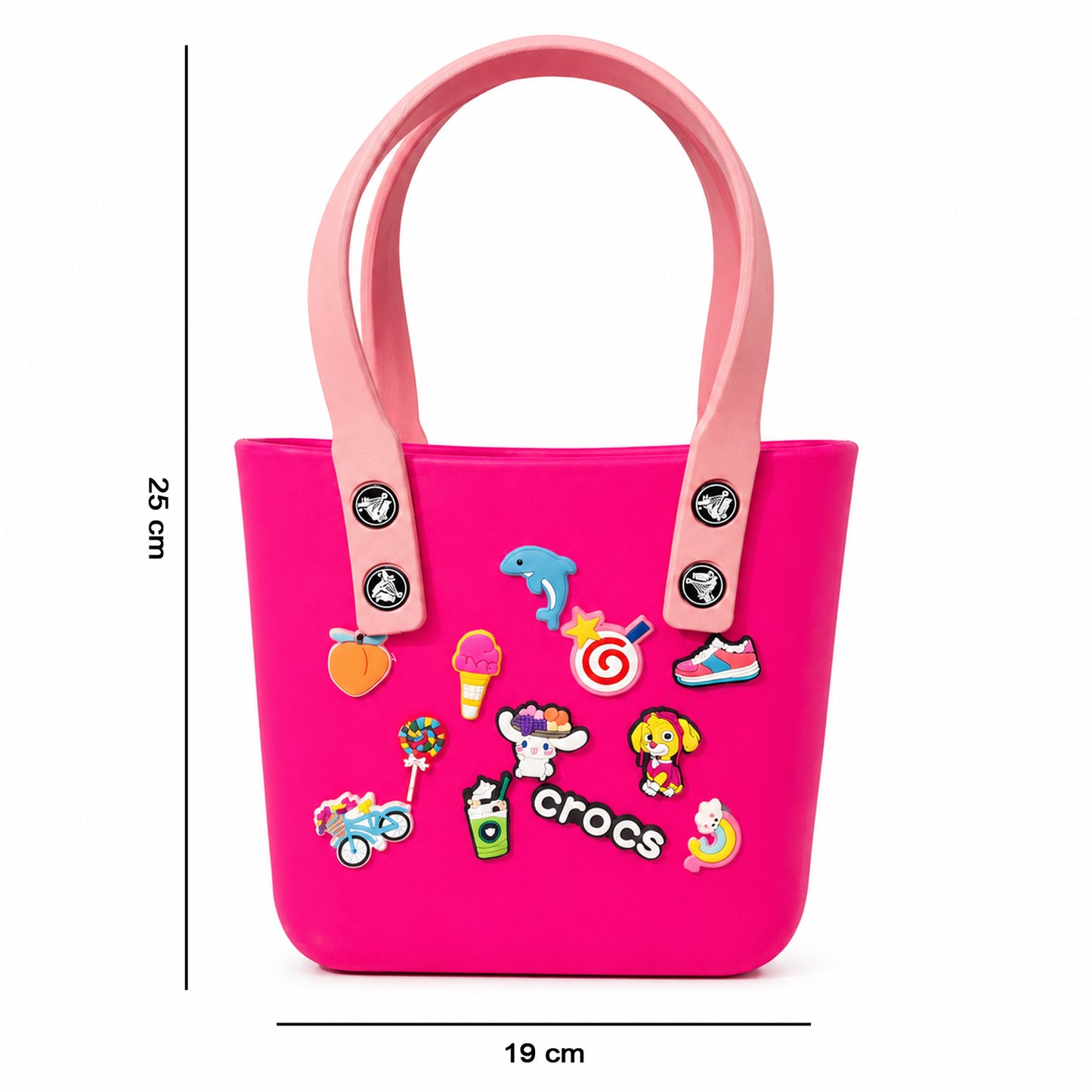 Tote bag with trendy design & handles