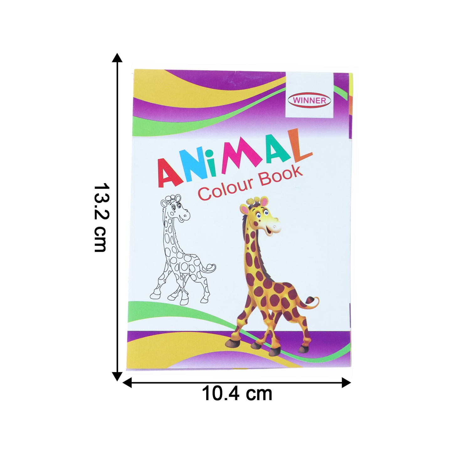 Kids Animal Theme Colouring Book Set ( 5 Pc / Mix Color Books)