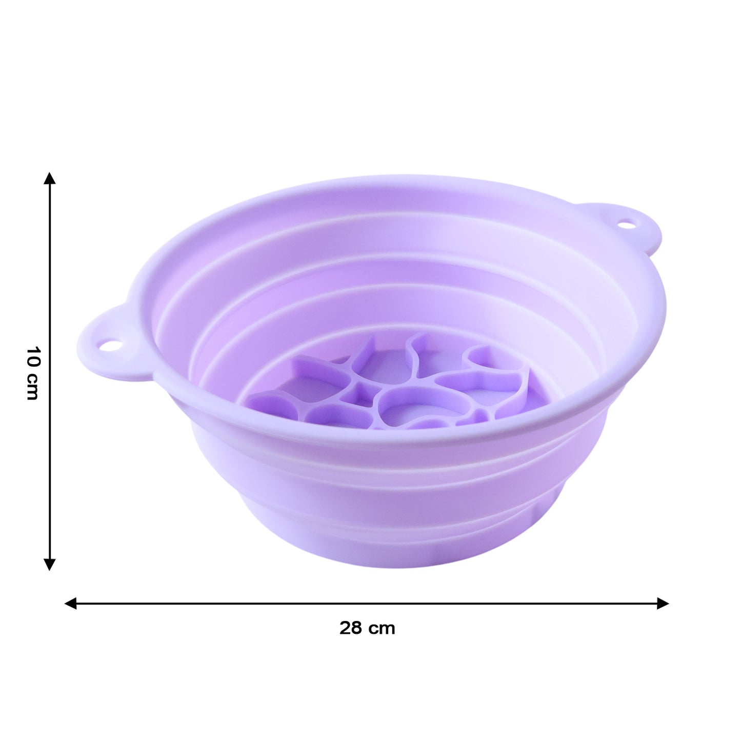 Multipurpose Folding Silicone Facial Ice Bath Bowl