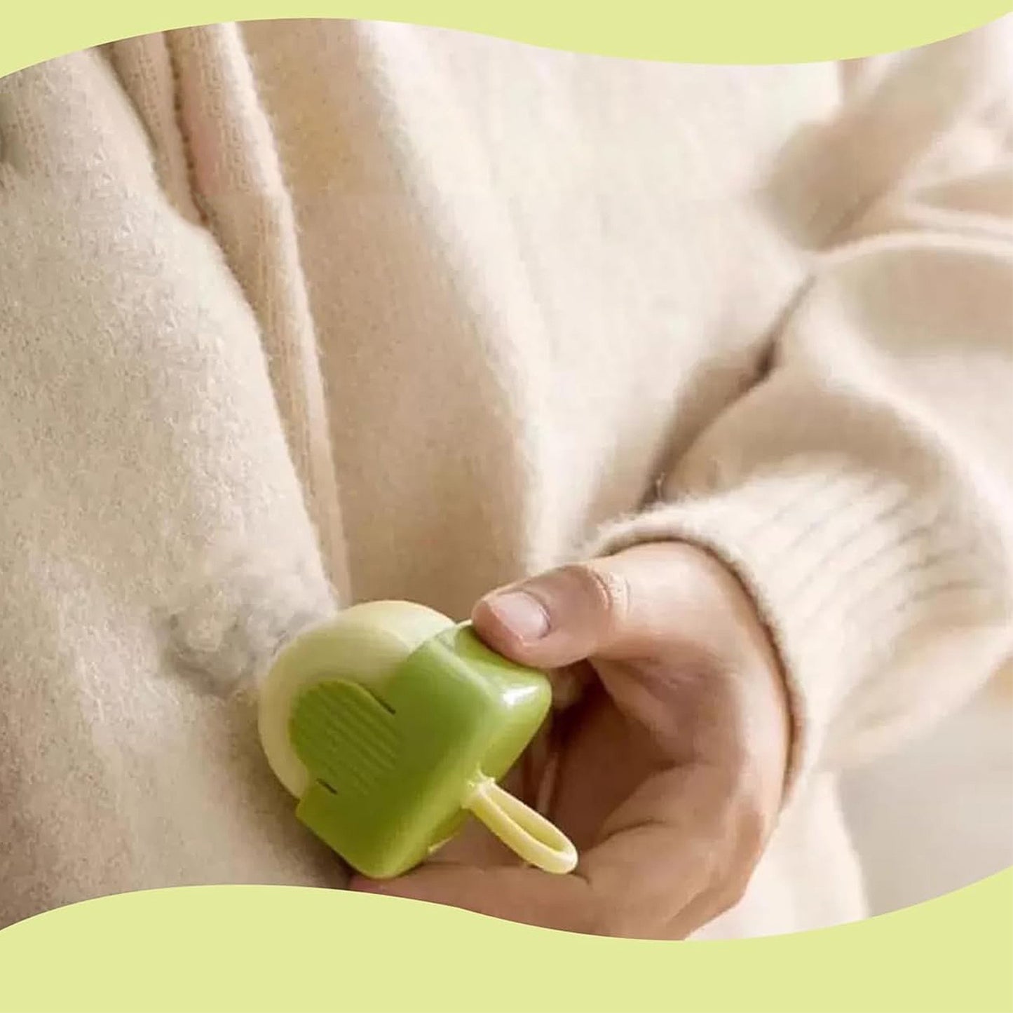 Portable lint roller with case