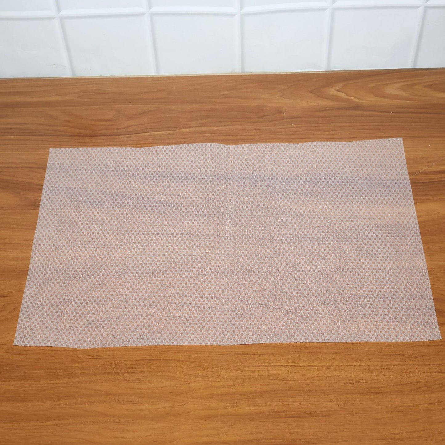 Transparent Plastic Fridge Mat 45 × 29 cm (1 Pc)