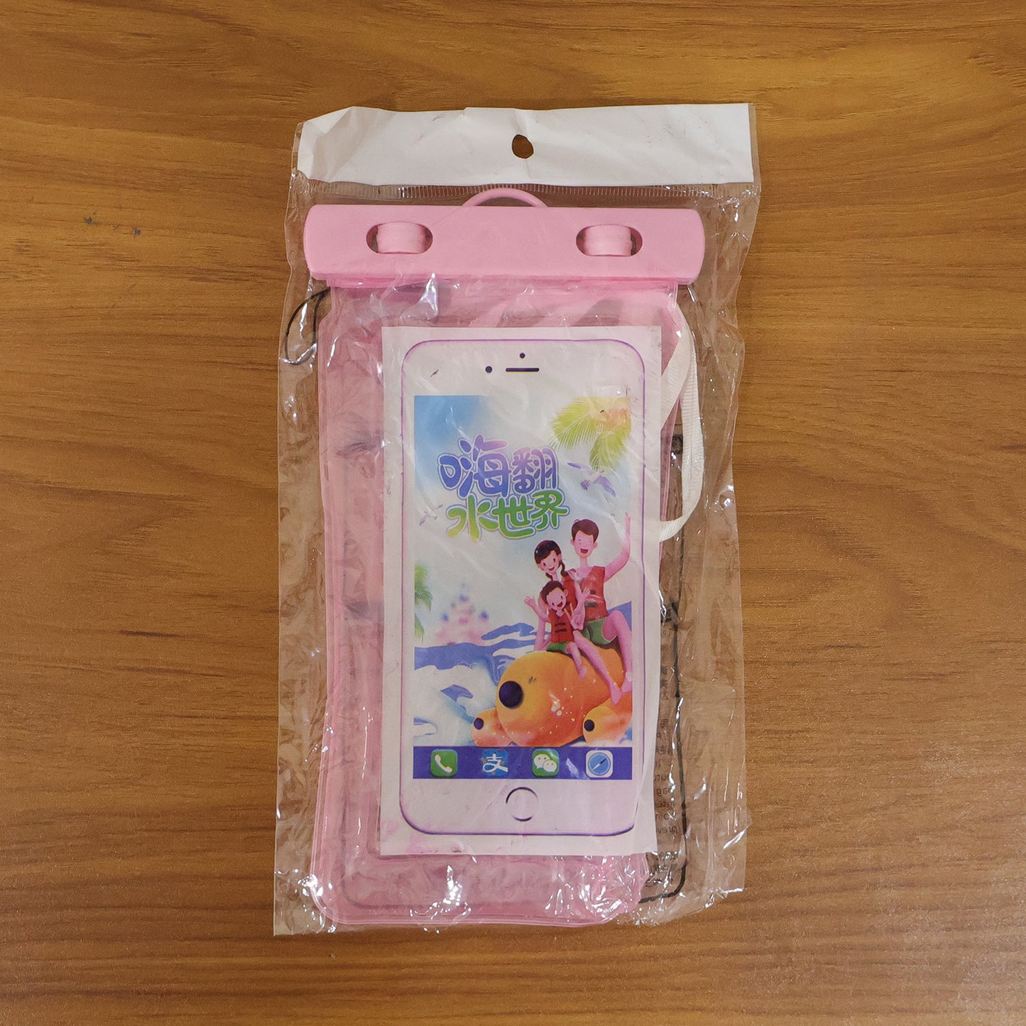Pink Waterproof Phone Pouch Bag, Mobile cover (1 Pc)