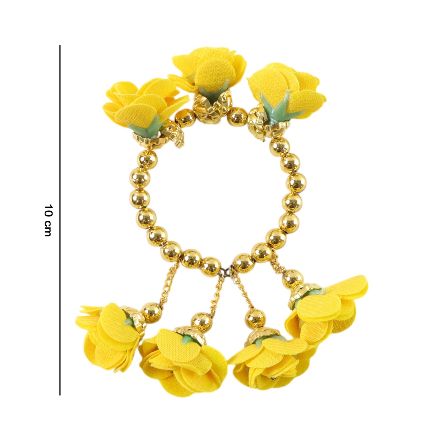 Traditional Pooja Wrist Ornament Haldi Kada Bracelet (1 Pc)