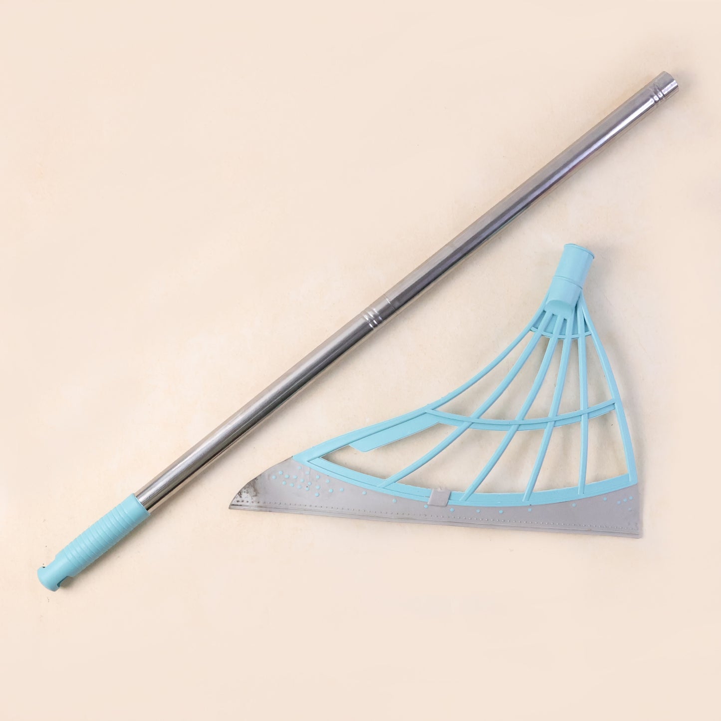 0525 સ્ક્રેપર સાથે ટકાઉ ઇકો-ફ્રેન્ડલી સાવરણી