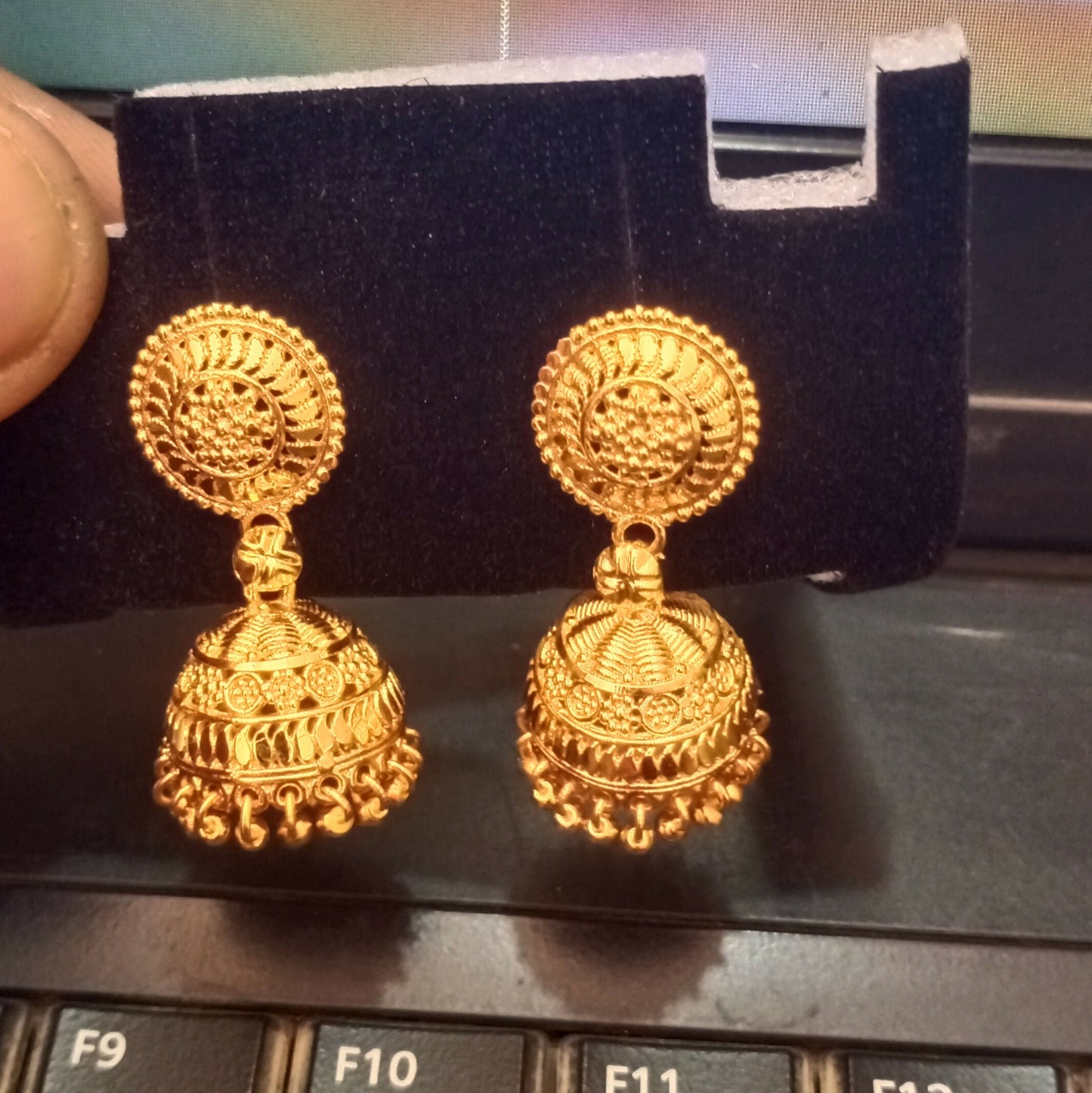 Stylish ethnic lightweight jhumka earrings for women’s jewelry collection