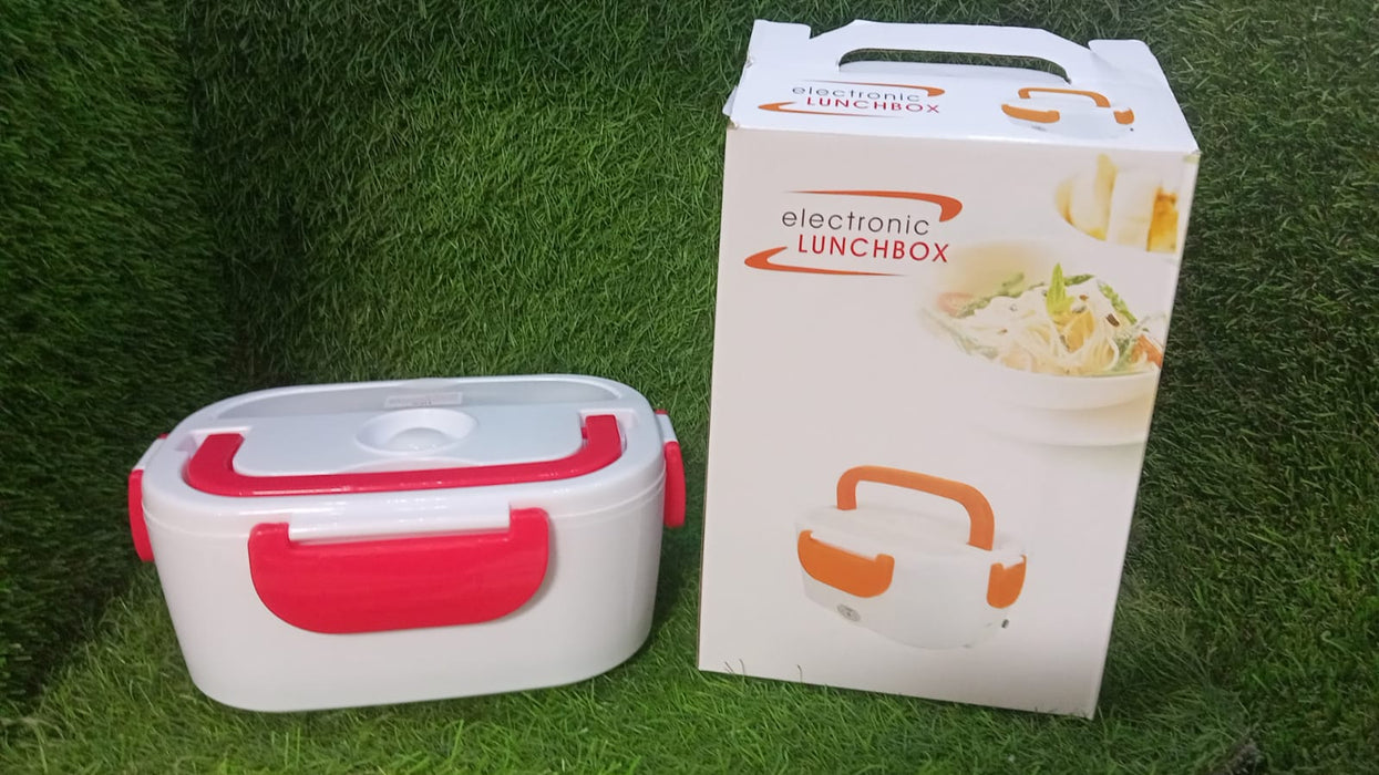 058 Portable Lunch Dabba Electric foods Warmer Box Tiffin / Portable Electric Heating Lunch Box