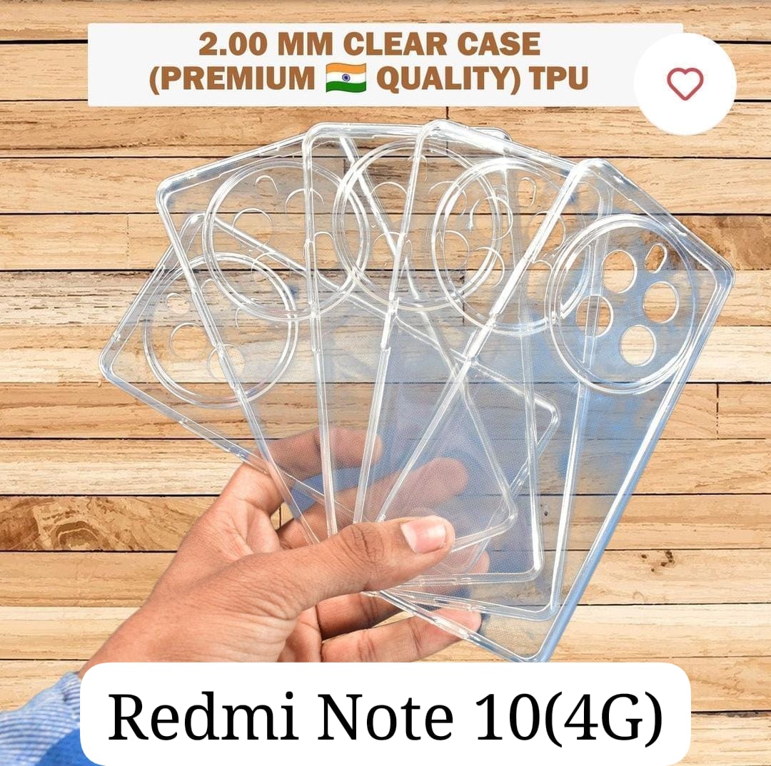 रेडमी के लिए क्लियर टीपीयू सॉफ्ट केस