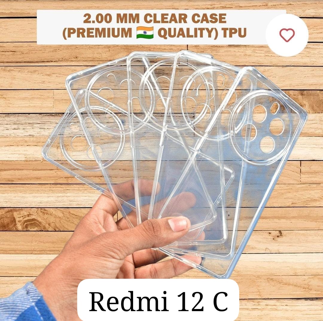 रेडमी के लिए क्लियर टीपीयू सॉफ्ट केस