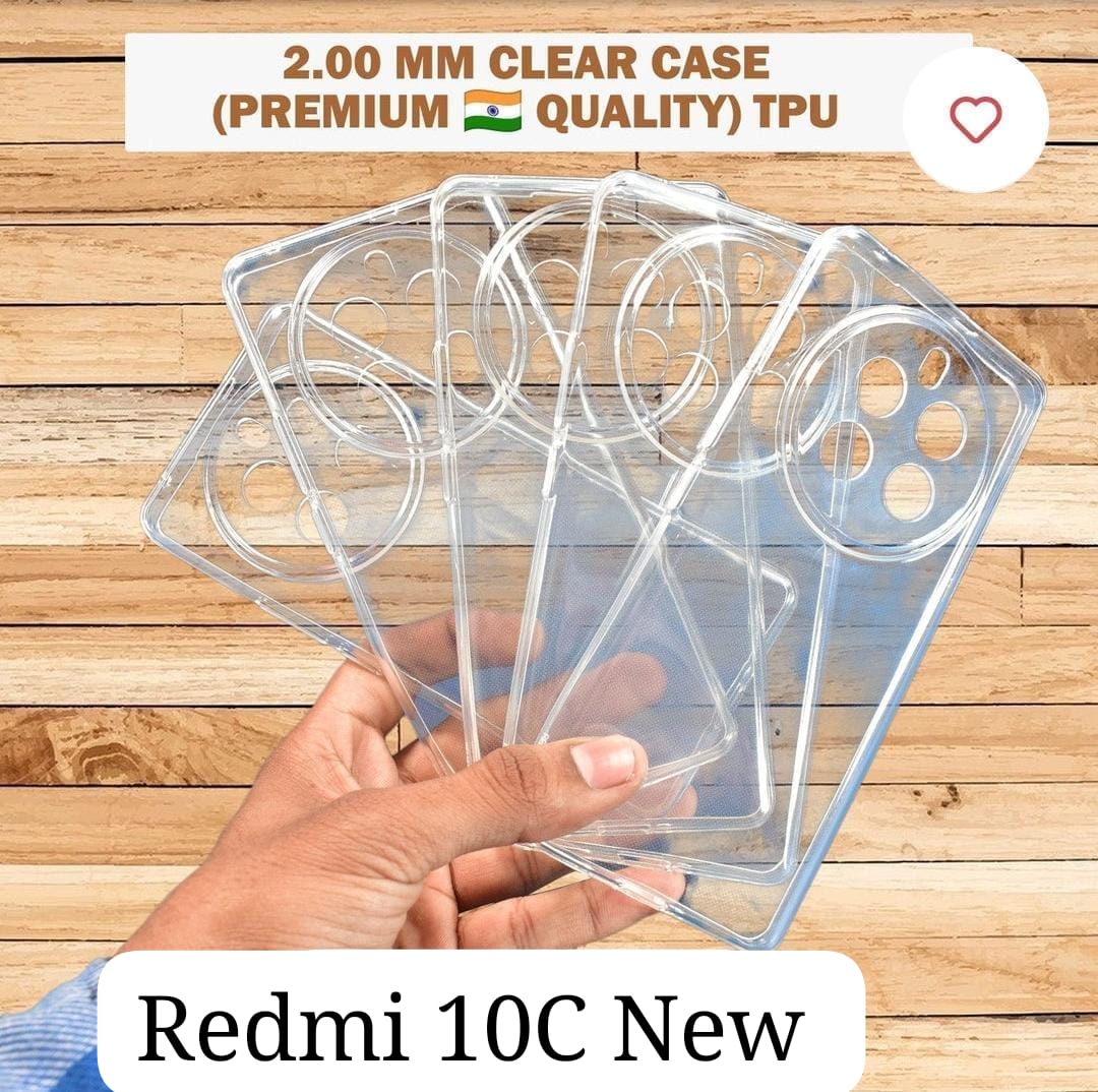 रेडमी के लिए क्लियर टीपीयू सॉफ्ट केस