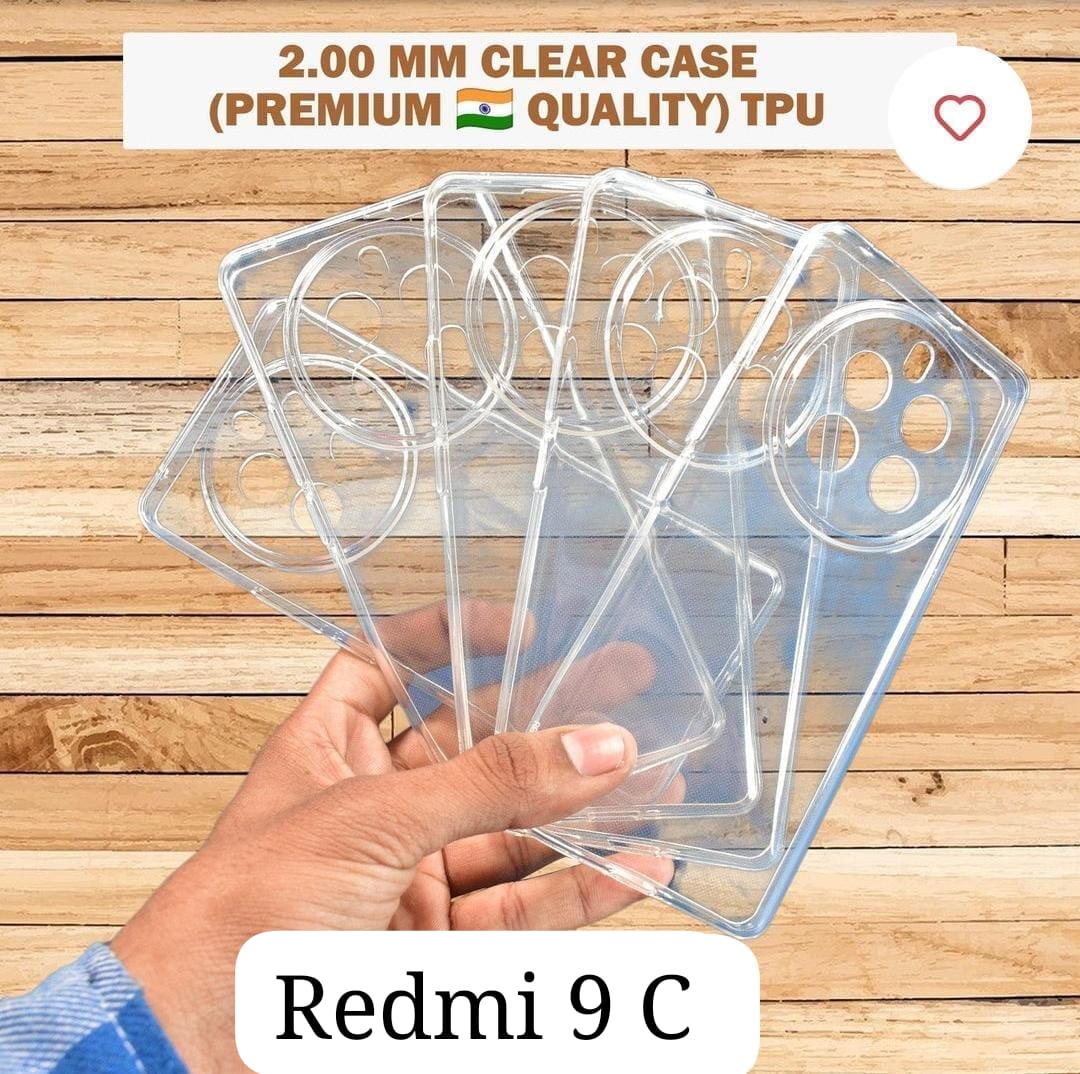 रेडमी के लिए क्लियर टीपीयू सॉफ्ट केस