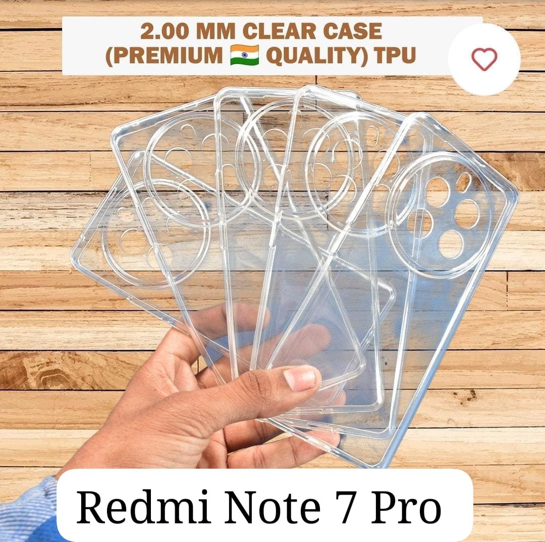 रेडमी के लिए क्लियर टीपीयू सॉफ्ट केस