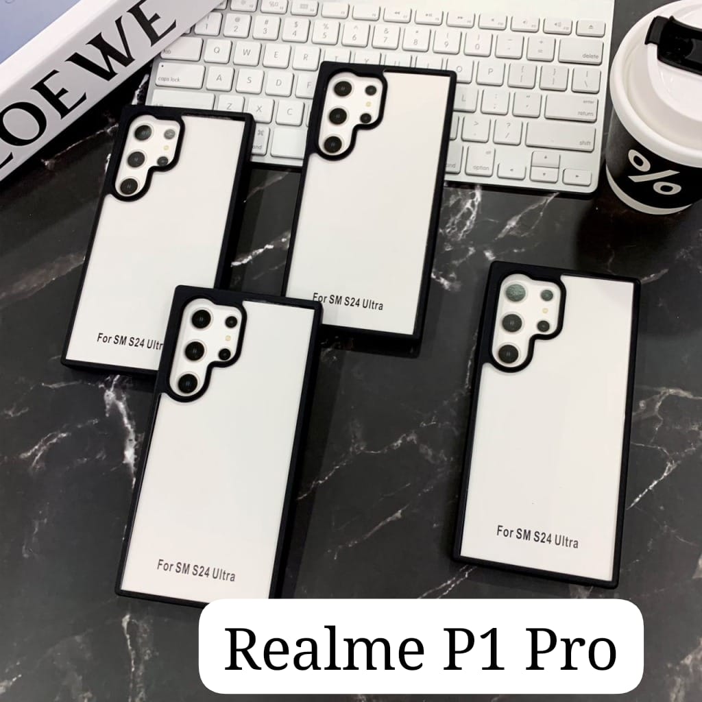 Realme के लिए कठोर सुरक्षा वाला स्पष्ट हार्ड केस