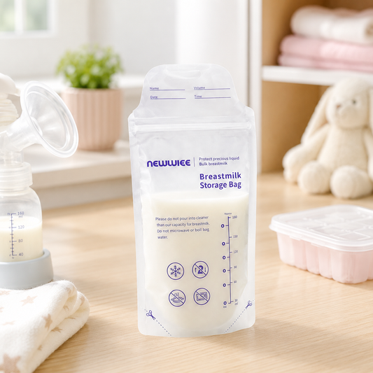 Breastmilk Storage Bag โ Leak-Proof Double Zipper | FERVENT
