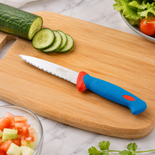 Stainless Steel Paring Knife – Sharp, Comfortable Grip