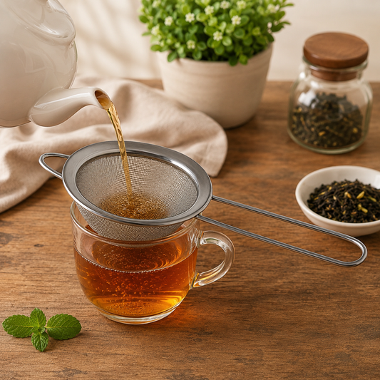 Stainless Steel Fine Mesh Strainer – Durable & Lightweight Design
