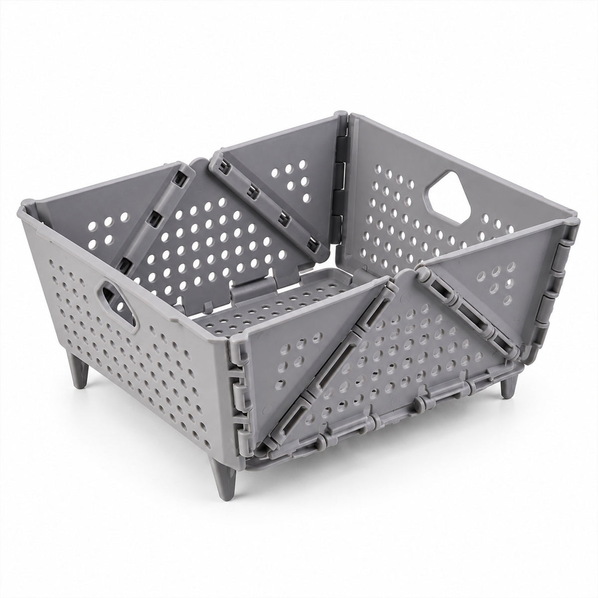 Foldable Storage Basket – Ventilated & Space-Saving | Tidy Table