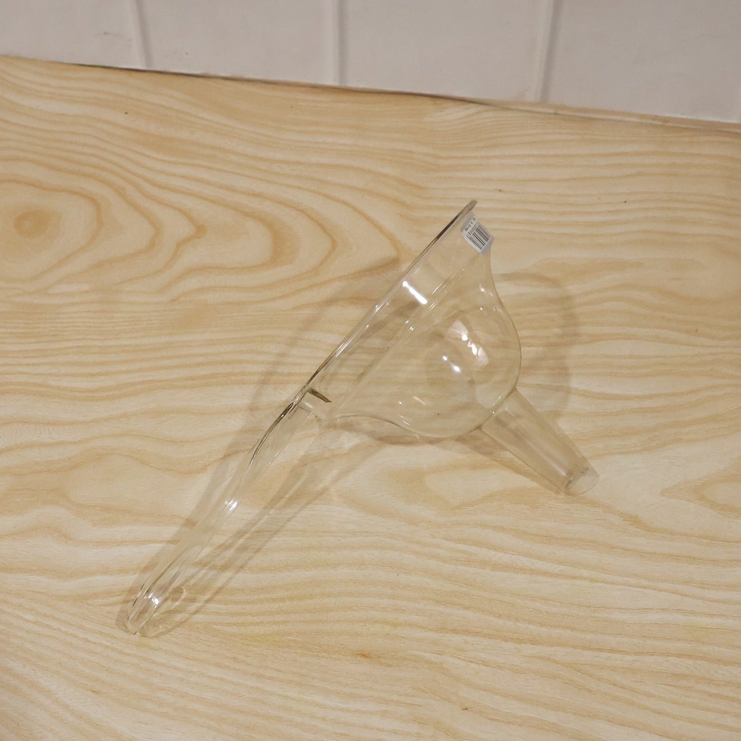 Transparent Spout Kitchen Funnel with Handle Wide Mouth Pouring Funnel (1 Pc)
