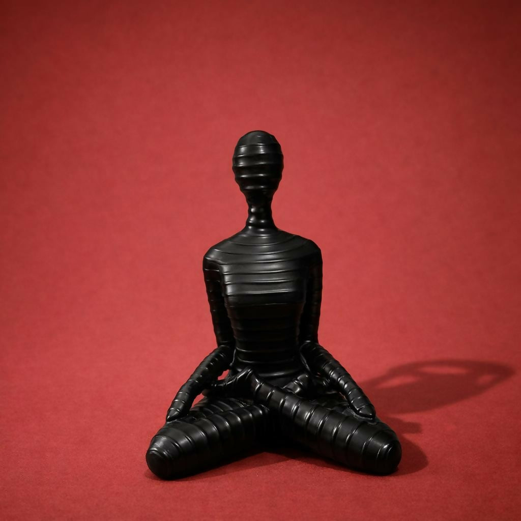 Meditation Yoga Human Sculpture Showpiece for Home Decor