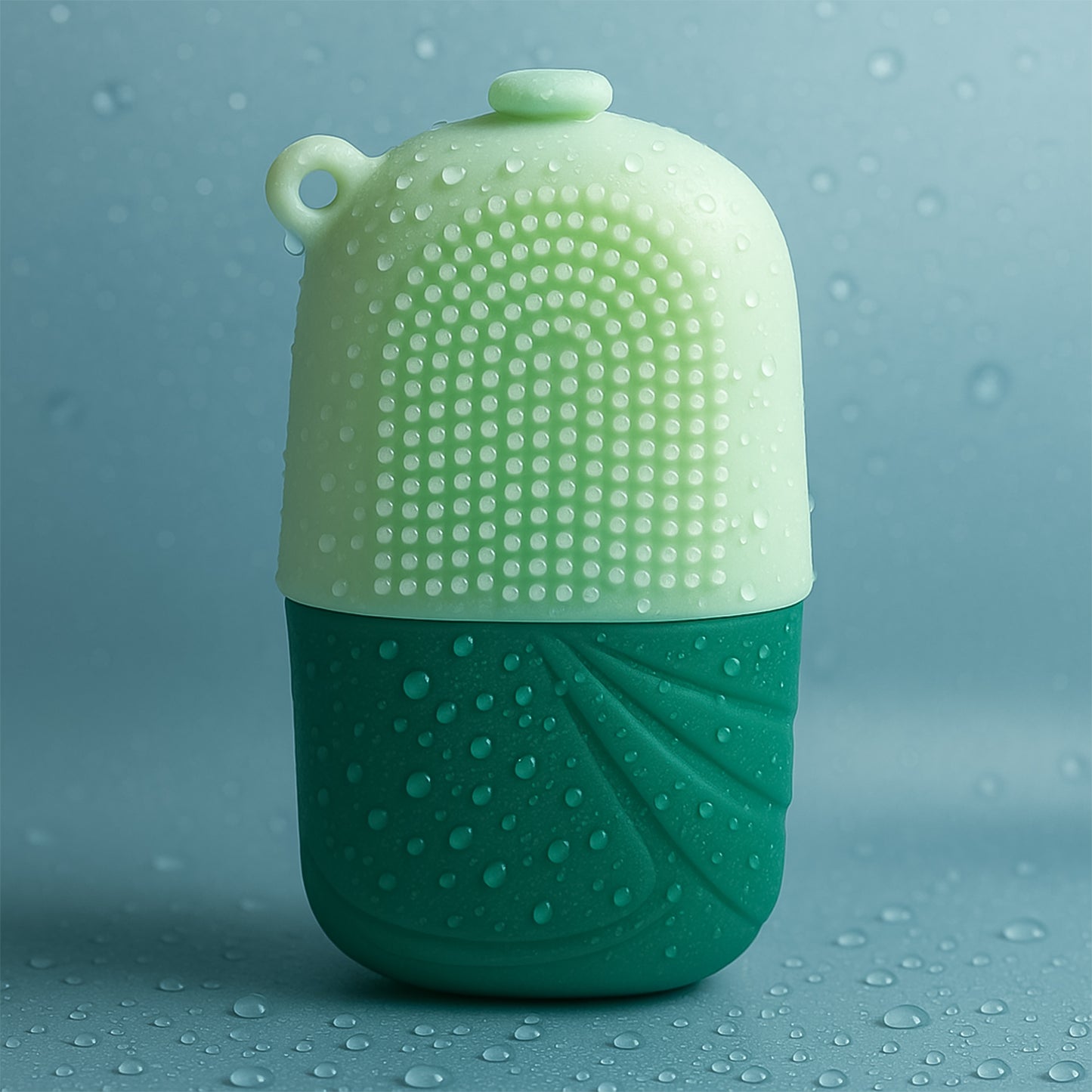 चेहरे के लिए आइस रोलर और स्क्रबर | फेस मसाजर | चमकती और कसी हुई त्वचा के लिए पुन: प्रयोज्य सिलिकॉन फेशियल आइस रोलर (1 पीस)