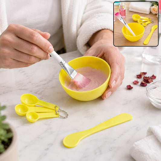 Facial Mask Bowl Set – 6-Piece Skincare Mixing Kit | GlowForm