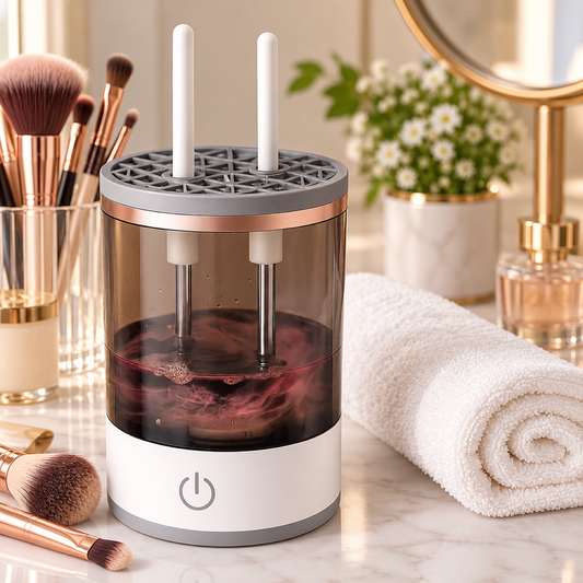 Automatic Makeup Brush Cleaner – Fast & Hygienic | BeautyBare — 12987_ele_makeup_brush_cleaner showcase image