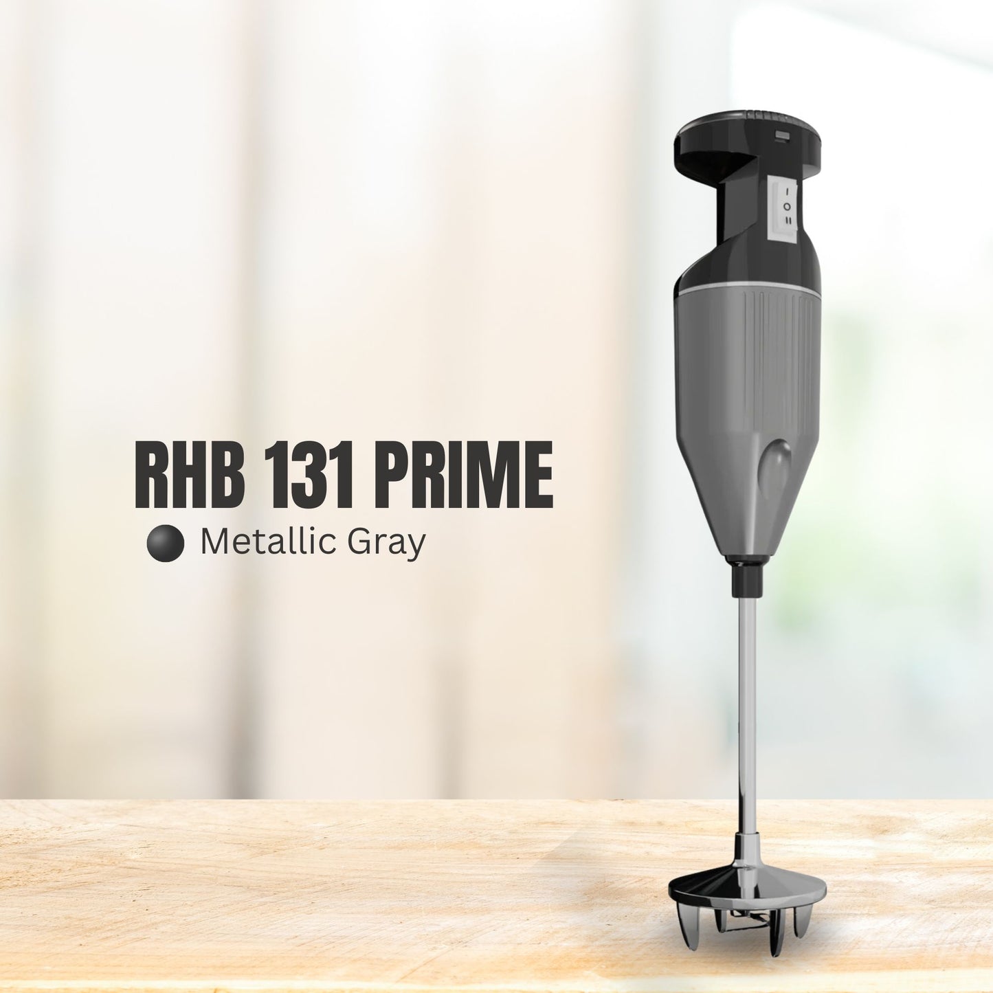 ZADAP RHB-131 Prime 250W Hand Blender (Black)