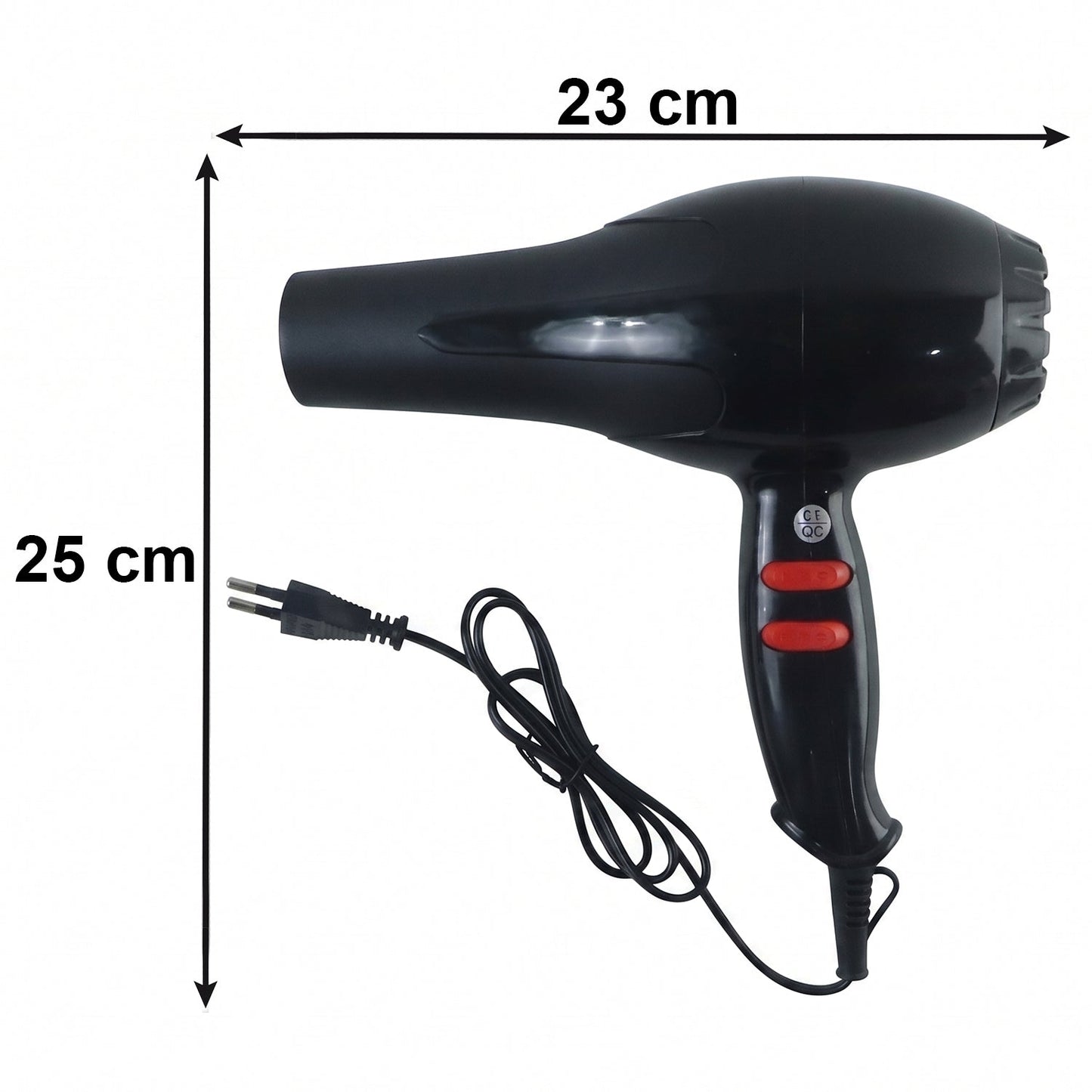 Portable Hair Dryer Compact Blow Dryer with Hot Cold Air for Home Salon (1 Pc)