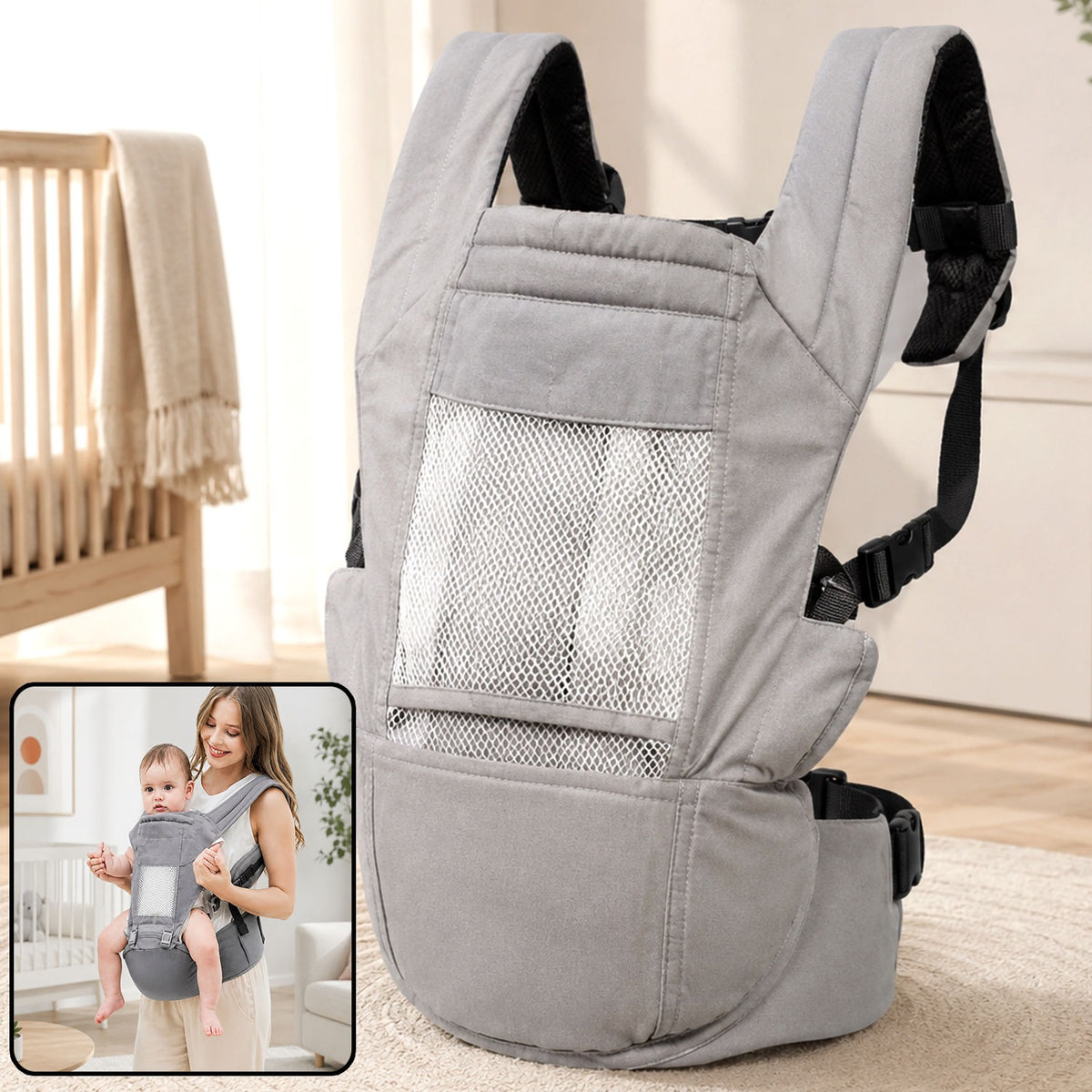 Ergonomic Baby Carrier – Hip Seat, Multi-Position | Tender Tend