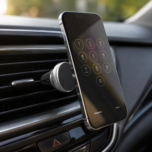 Magnetic Phone Holder Stand – 360° Rotating Secure Grip