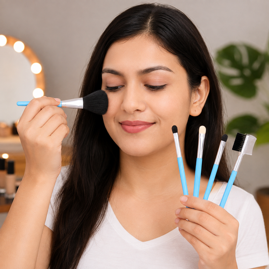 Makeup Brushes Kit – 5-Piece Soft Synthetic Set | BeautyBare
