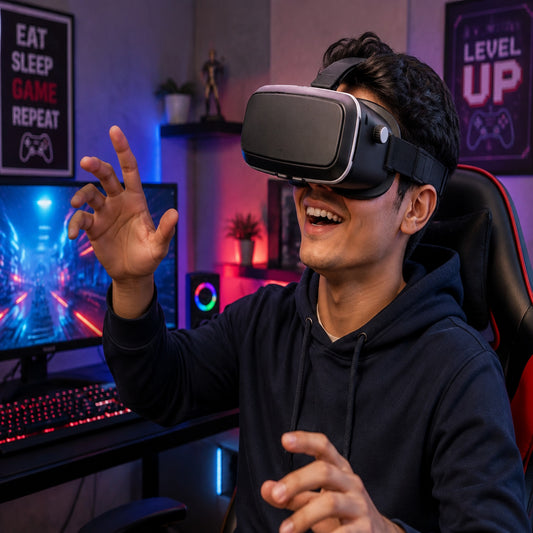 VR Headset – Immersive 3D Experience for Smartphones | Fitnos