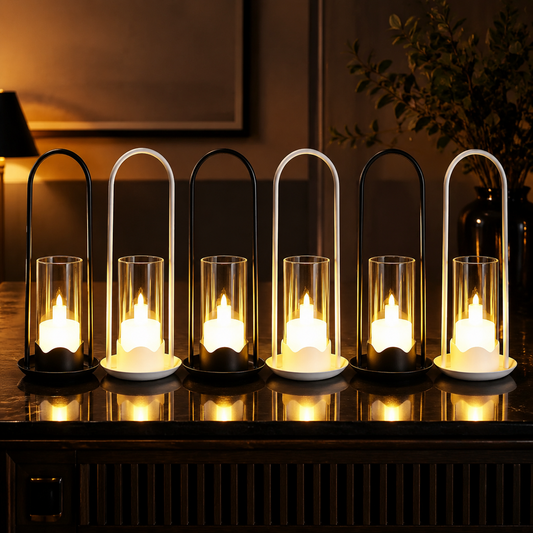 Flameless LED Candle Set – Big Wind Light Style Decorative Glow