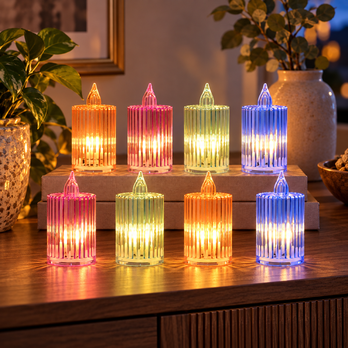 14733 led candle light 8pc ktc103