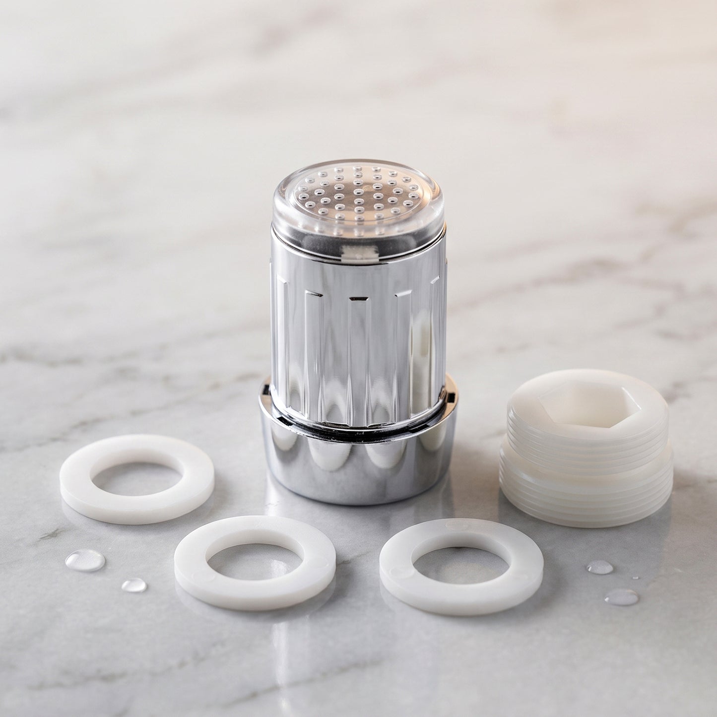 Dual Flow Faucet Tap Adapter with Splash Filter Aerator for Kitchen Sink (1 Pc) - image 8