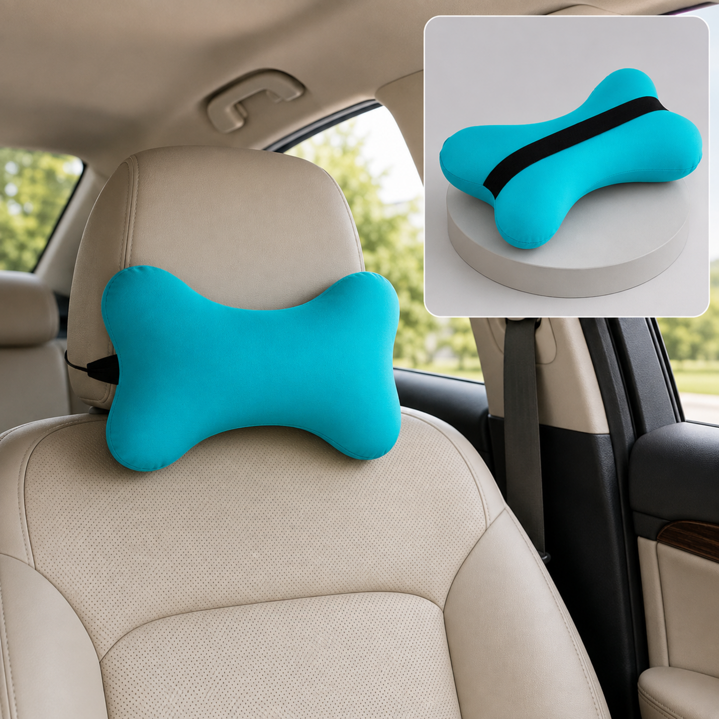 Microbead Neck Pillow – Soft Cushion for Travel & Support | FERVENT