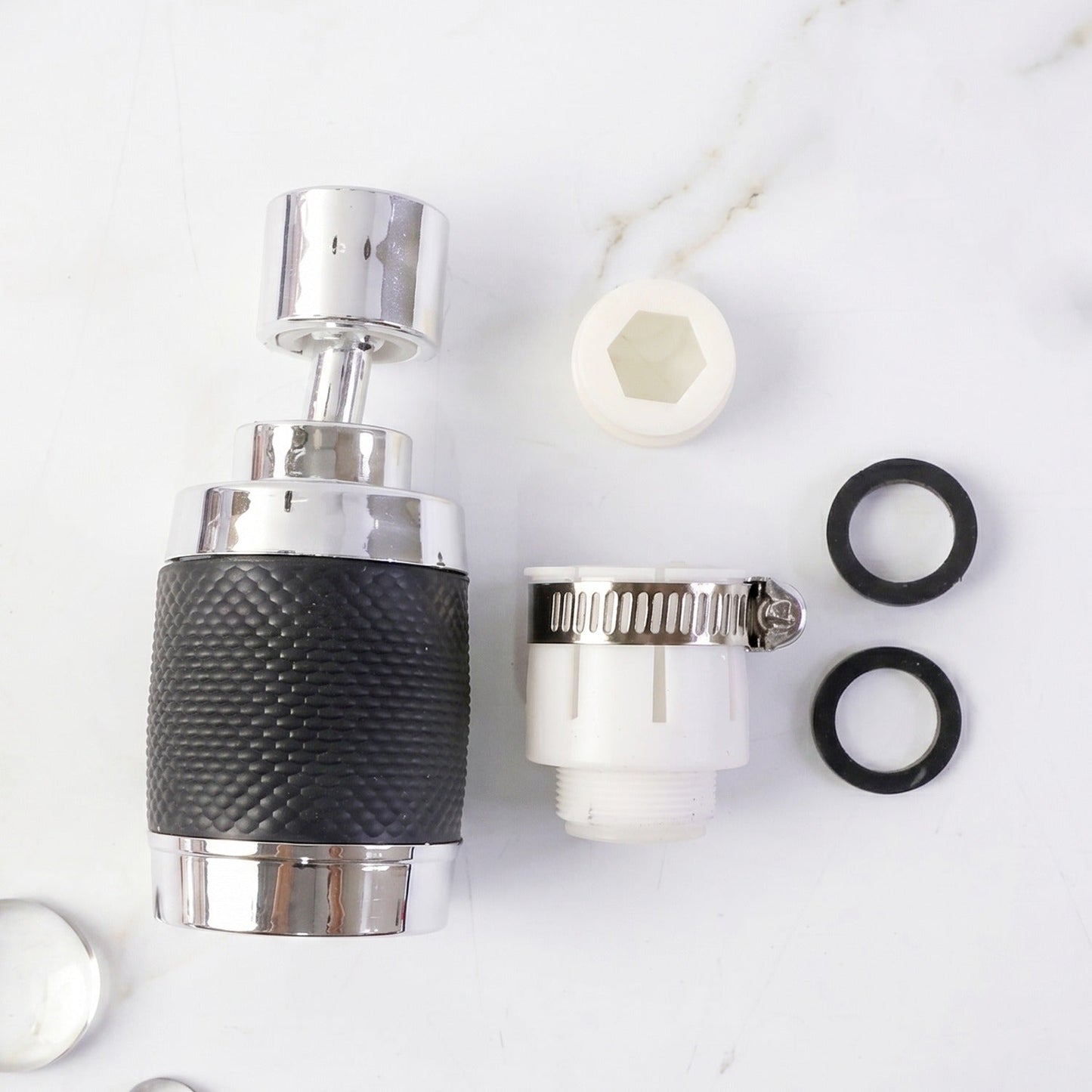Kitchen Water Faucet Sprayer 360° Rotatable Tap Extender Nozzle for Sink (1 Pc)