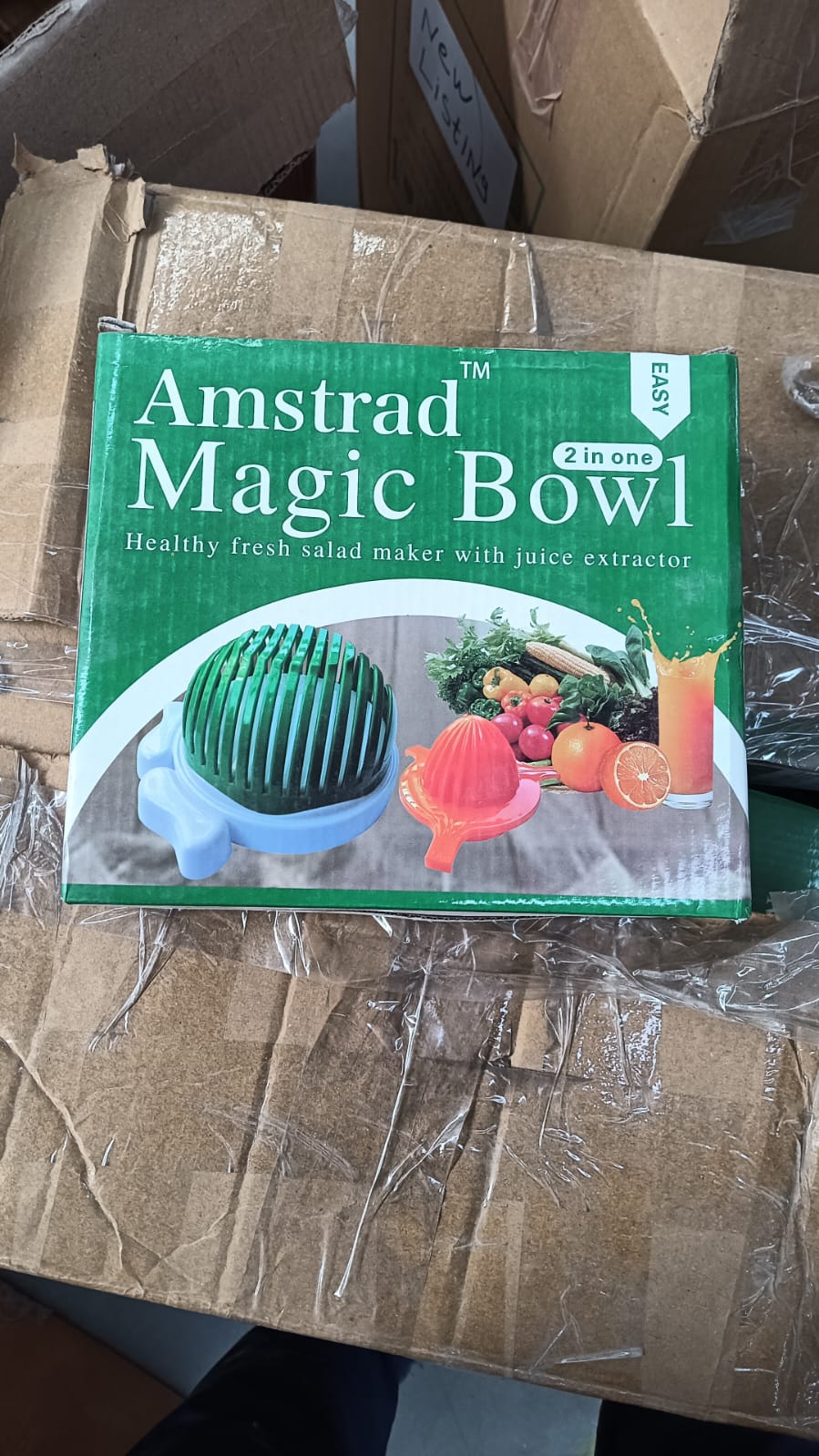 2 इन 1 सलाद कटर बाउल नींबू निचोड़ने वाला साइट्रस जूसर के साथ (1 पीस)