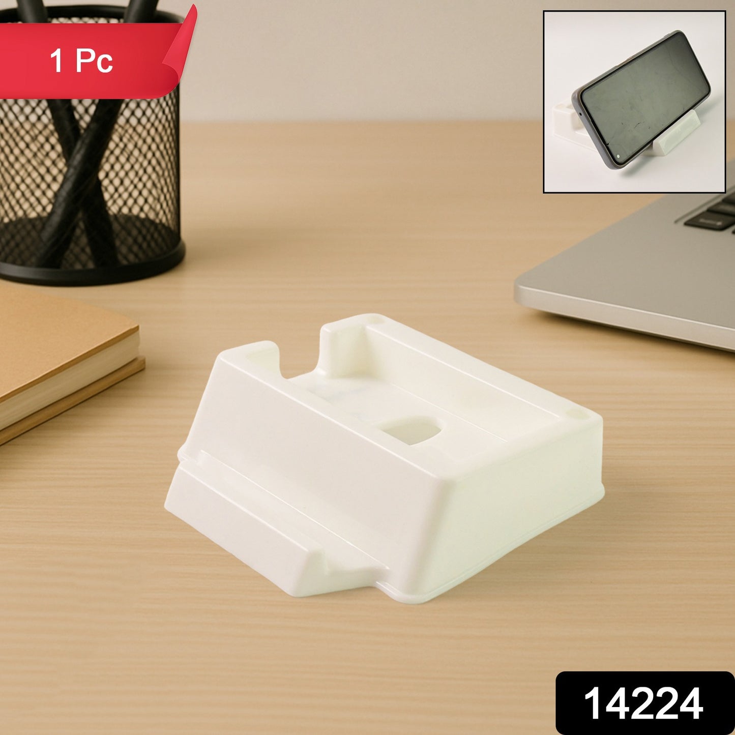 Plastic Mobile Phone Stand Holder (1 Pc)