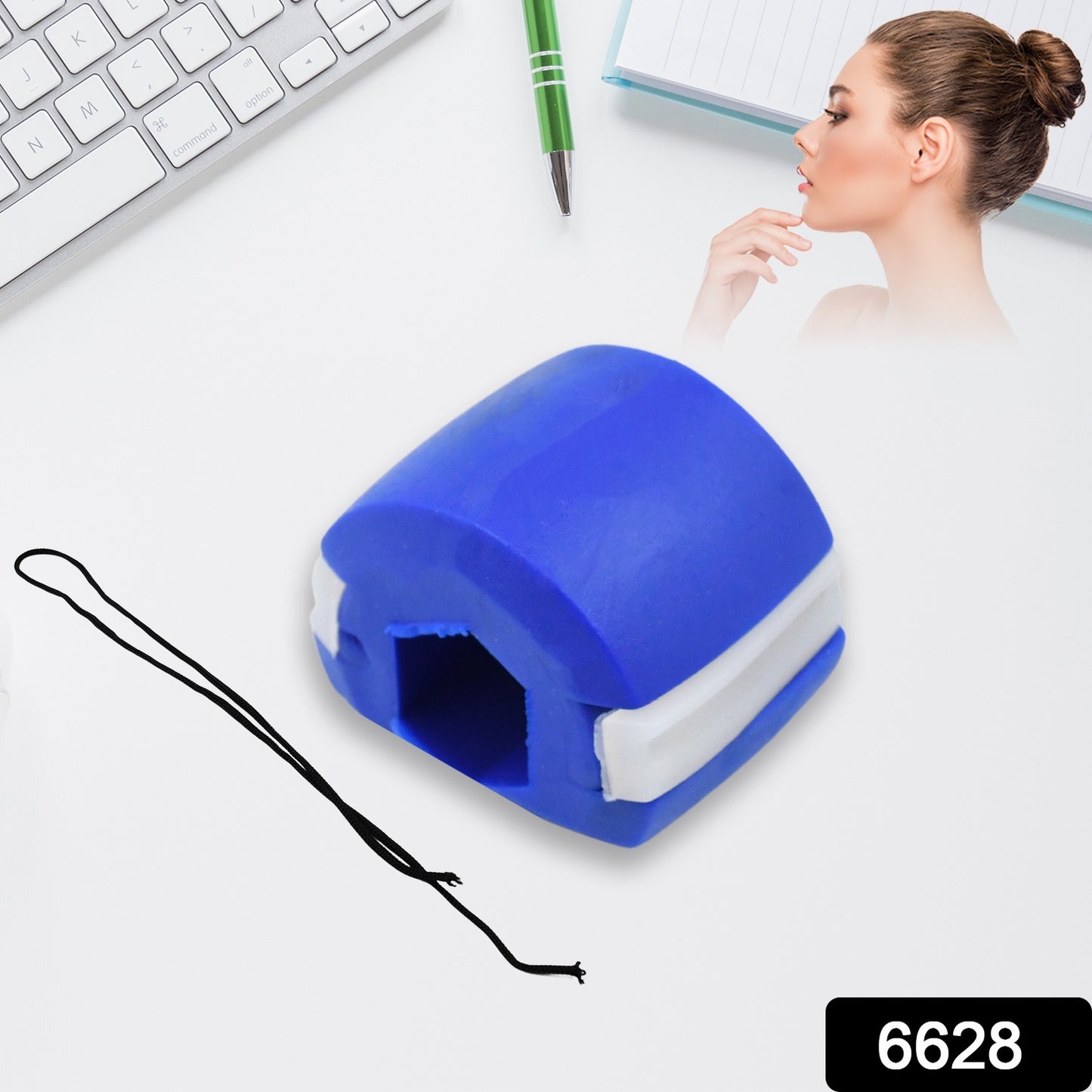 Dark Blue Mouth Exerciser – Fast Jaw Sculpting & Chisel Trainer