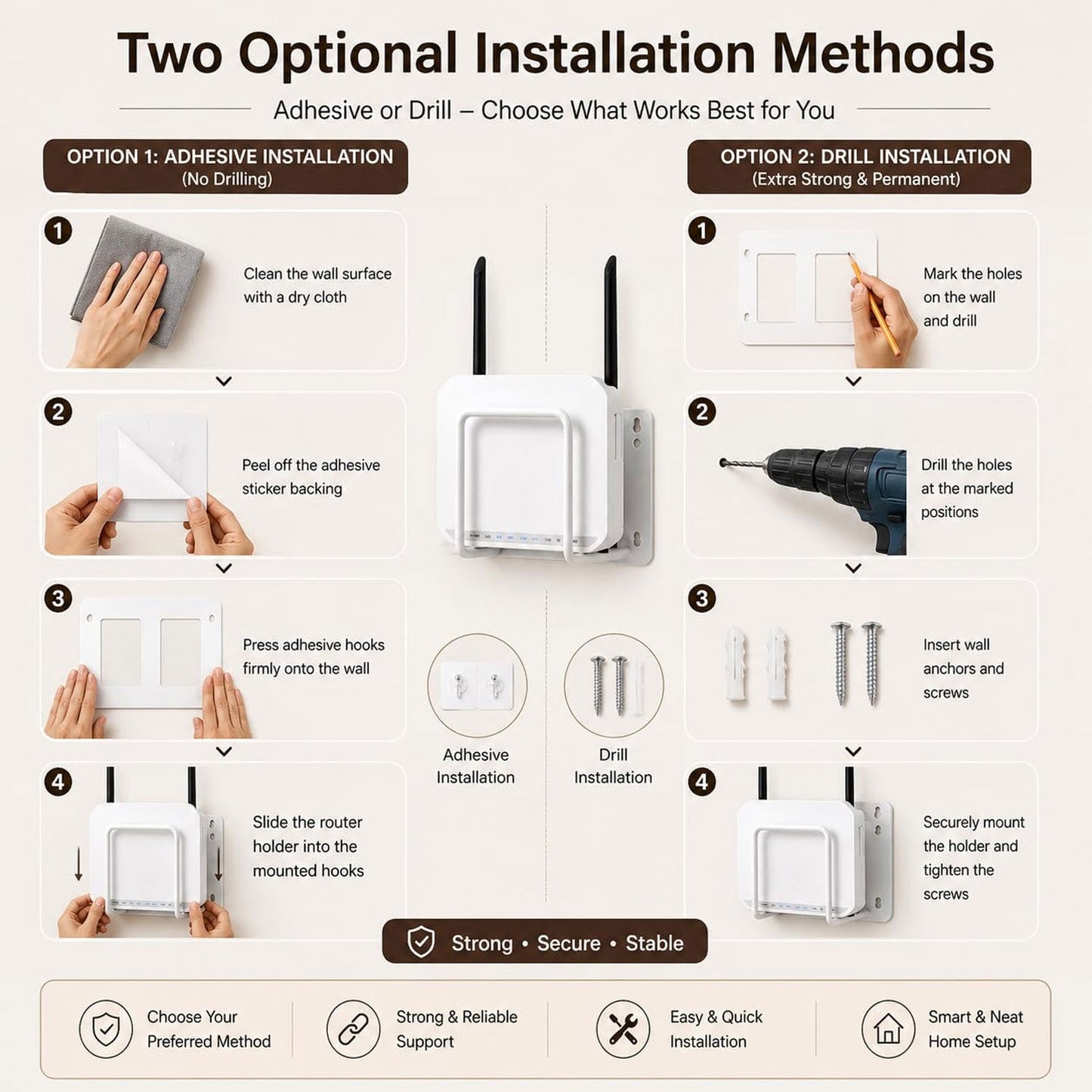 16126 wifi router bracket holder product