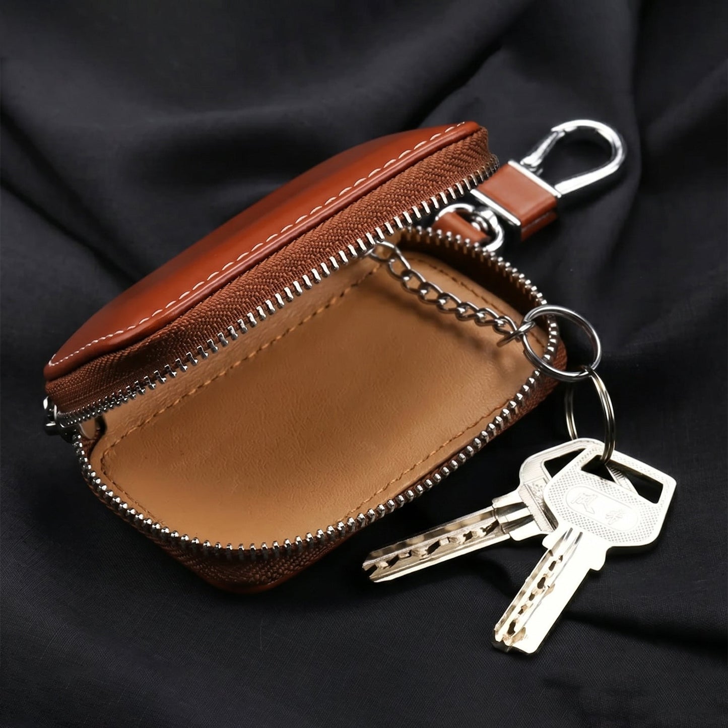 16129 leather remote key case live use